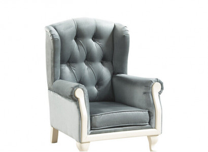 Chesterfield wing chair armchair upholstery television office couch genuine leather